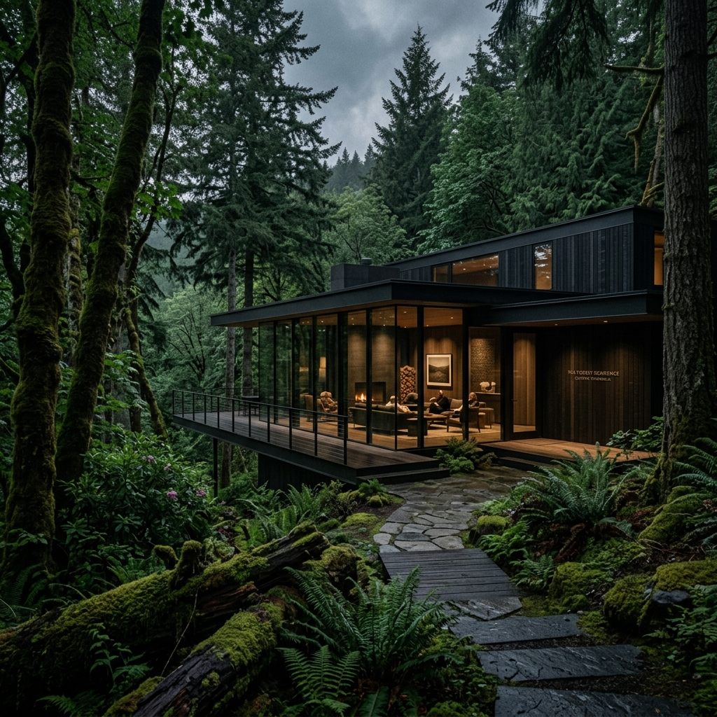 Lush Environmental Forest
